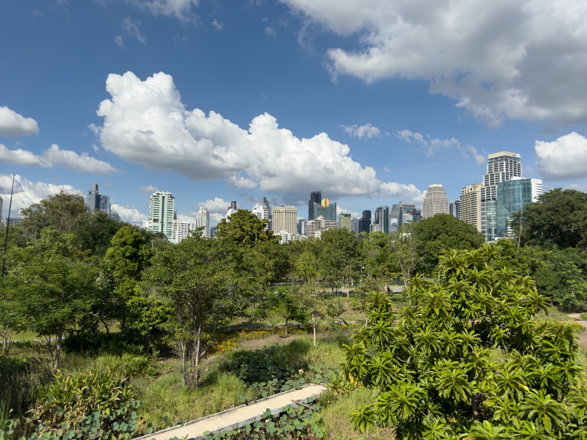 Benjakity Park Bangkok — Bangkoks modernster Stadtpark