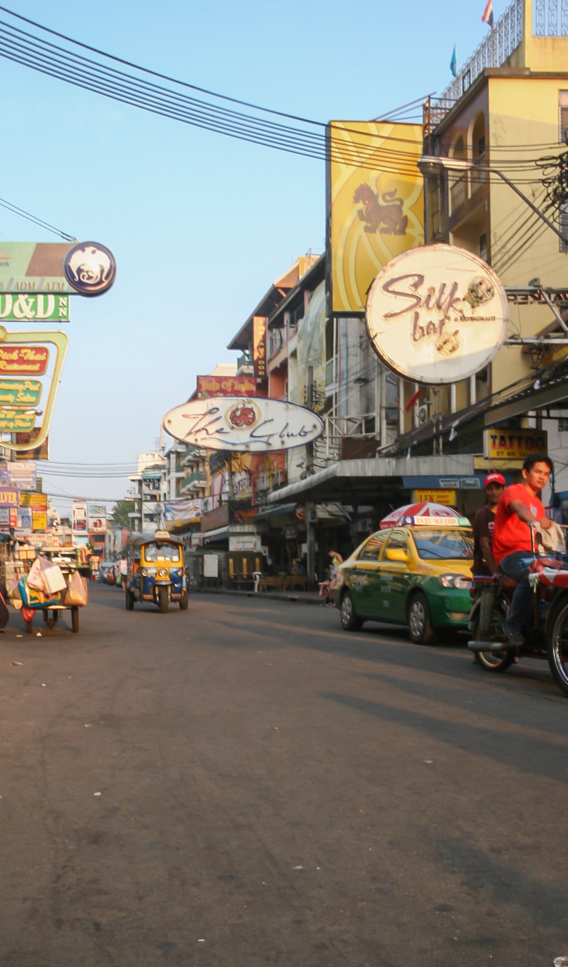 Khao San Road Bangkok belebte Straße