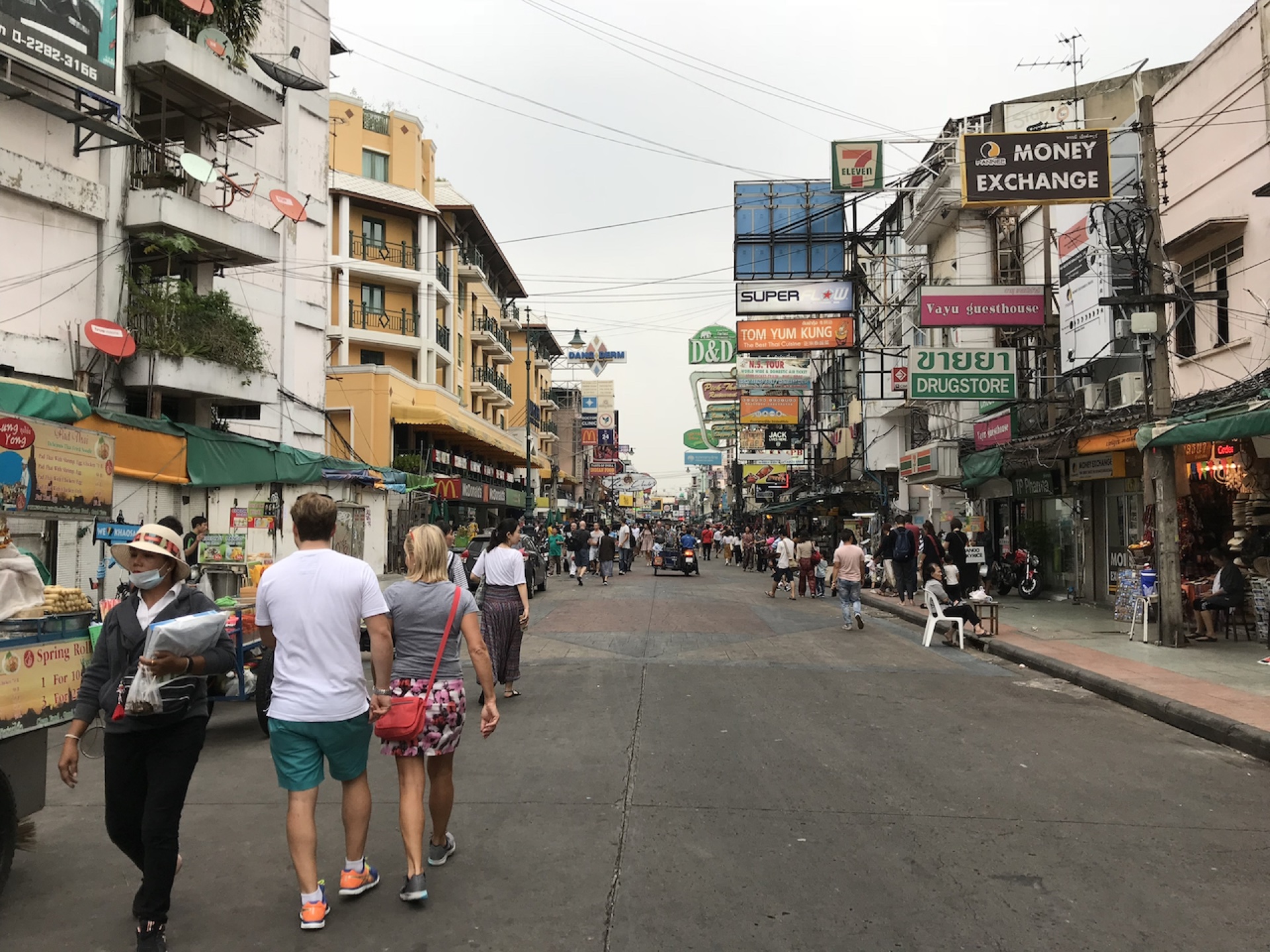 Khao San Road Bangkok Umgebung