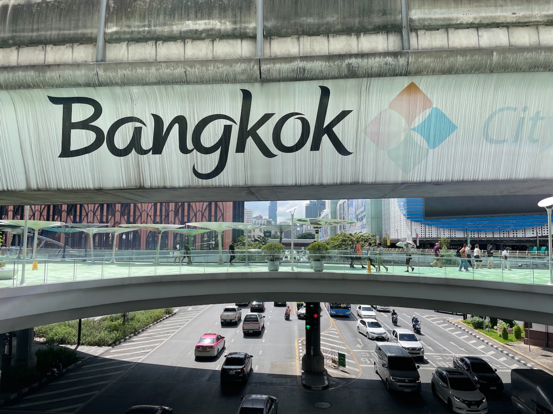 Sukhumvit Bangkok modernes Stadtbild