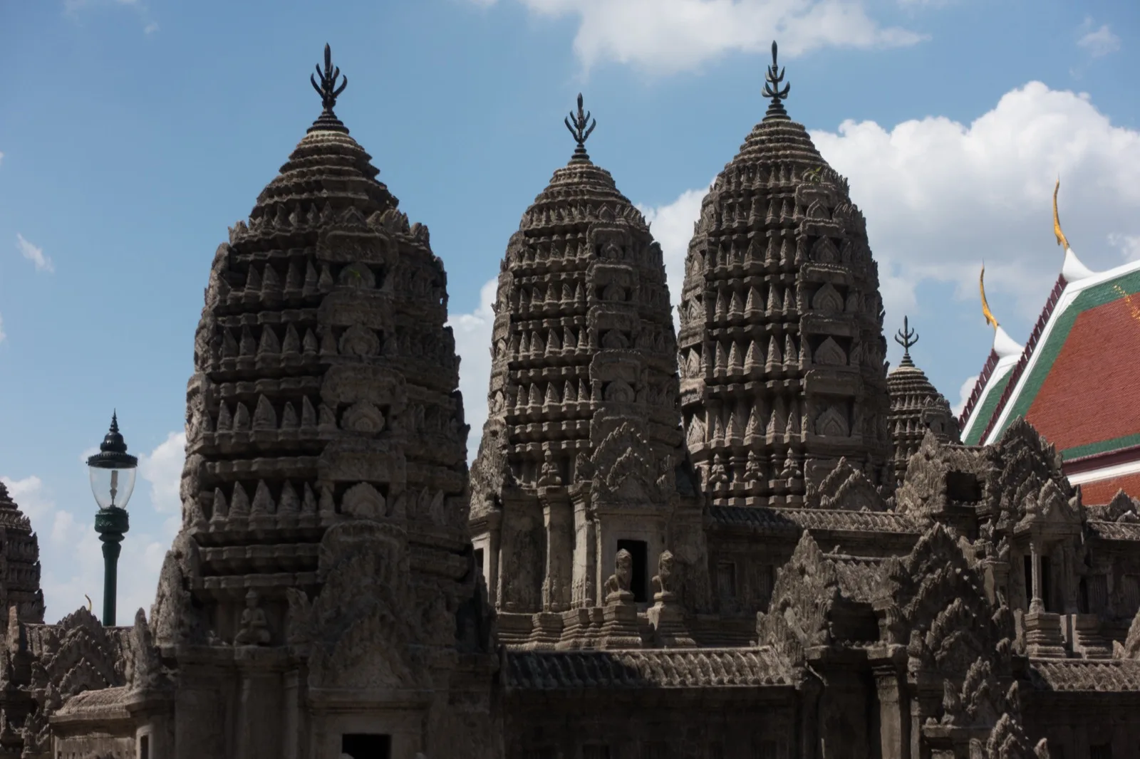 Steinmodell von Angkor Wat im Grand Palace in Bangkok